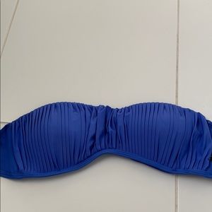 Rip curl Blue strapless bathing suit top